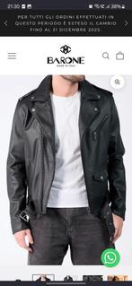 Barone Firenze Leren Jas, Motoren, Kleding | Motorkleding, Heren, Jas | leer, Ophalen of Verzenden, Nieuw zonder kaartje
