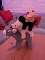 Stapelbare knuffels - Bremer stadsmuzikanten, Kinderen en Baby's, Speelgoed | Knuffels en Pluche, Ophalen of Verzenden, Zo goed als nieuw