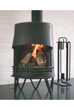 Gietijzeren Houtkachel allesbrander kolenkachel, Huis en Inrichting, Kachels, Ophalen, Houtkachel, Zo goed als nieuw, Vrijstaand