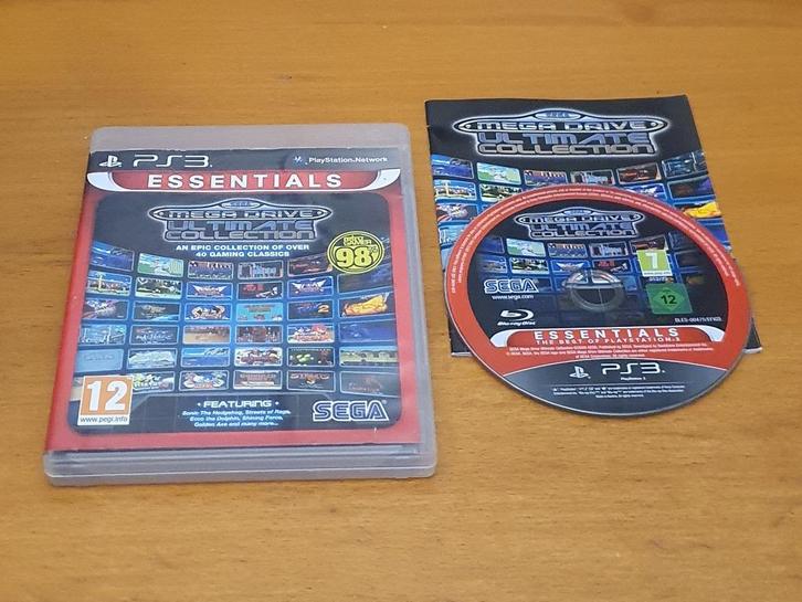 OPRUIMEN | PS3 | SEGA Mega Drive Ultimate Collection, Spelcomputers en Games, Games | Sony PlayStation 3, Gebruikt, Muziek, 1 speler