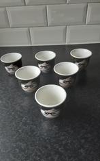 NESCAFE kopjes, 5 cm hoog, 6 stuks, Huis en Inrichting, Keuken | Servies, Overige materialen, Ophalen of Verzenden, Zo goed als nieuw
