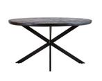 Loods 5 - Eettafel Steven Rond 140cm, Huis en Inrichting, Tafels | Eettafels, Ophalen, Gebruikt, Rond, Vijf personen of meer