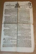 Amsterdamsche Courant - Origineel exemplaar uit 1829 !!, Antiek en Kunst, Ophalen of Verzenden