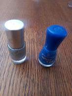 2 essence nagellak/blauw en silver shine, Sieraden, Tassen en Uiterlijk, Uiterlijk | Cosmetica en Make-up, Blauw, Nieuw, Ophalen of Verzenden