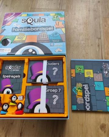 Squla bordspel met vragen voor ouders en kinderen 