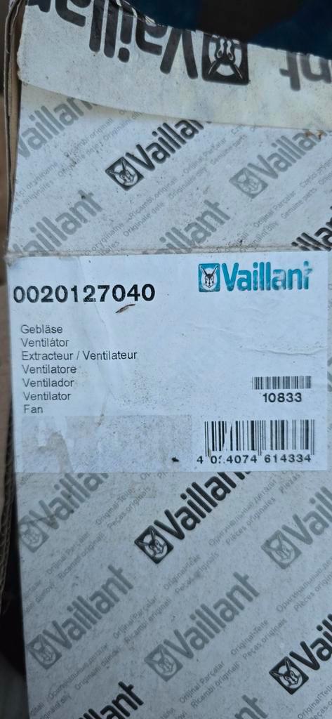 Vaillant Ventilator - Gebruikt, Doe-het-zelf en Verbouw, Verwarming en Radiatoren, Gebruikt, Cv-ketel of Combi-ketel, Minder dan 200 watt
