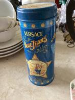 Gianni Versace blik // hoog 16 diam 6 cm, Ophalen of Verzenden, Gebruikt