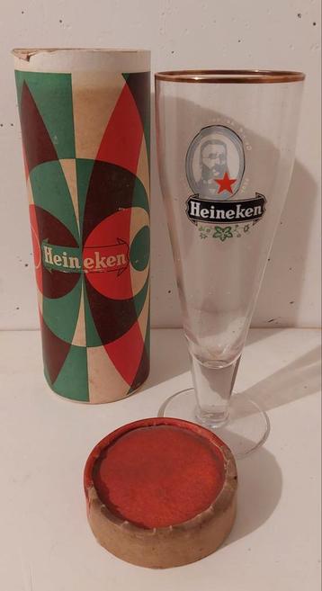 Oud Heineken glas beschikbaar voor biedingen
