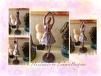 Beeldje Ballerina, handgemaakt 25 cm, Antiek en Kunst, Ophalen of Verzenden