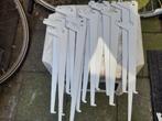 Handson rails enkel en dubbel grijs 200 cm (2 stuks). en Dur, Huis en Inrichting, Ophalen of Verzenden, Gebruikt