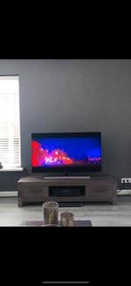 Henders en hazel tv meubel met lades donkerbruin hout, Ophalen, 150 tot 200 cm, Zo goed als nieuw, Minder dan 100 cm