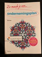 9789001850784 - zo maak je een ondernemingsplan - R. Grit, Ophalen of Verzenden, Zo goed als nieuw