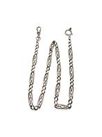 Antieke Zilveren Horlogeketting 43cm, Antiek en Kunst, Verzenden, Zilver