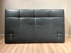 Hoofdbord Avek Ninety Boxsprin Achterwand 220x110x14, Huis en Inrichting, Ophalen, Zwart, Tweepersoons, Zo goed als nieuw