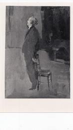 Oude persfoto schilderij Hans Bayens, Verzamelen, Foto's en Prenten, Verzenden, Voor 1940, Gebruikt