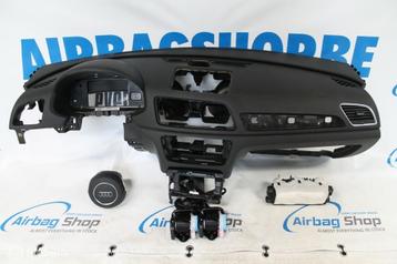 Airbag set - Dashboard zwart 3 spaak Audi Q3 U8 (2011-2018) beschikbaar voor biedingen