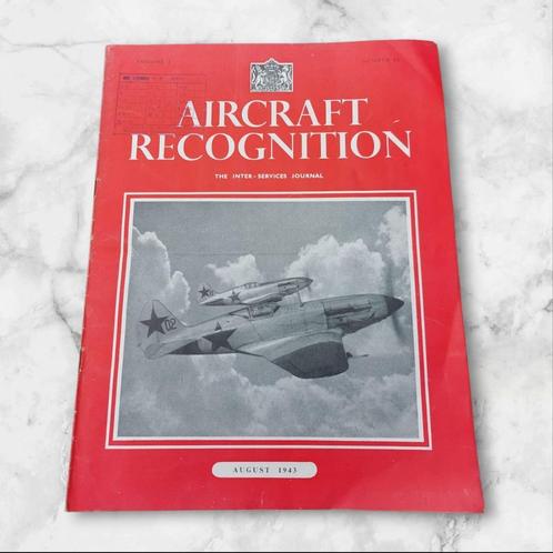 British WO2 RAF Aircraft Recognition book 1943, Verzamelen, Militaria | Tweede Wereldoorlog, Luchtmacht, Boek of Tijdschrift, Engeland
