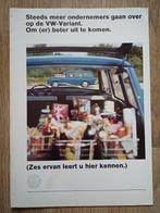 VW Variant brochure uit 1969, Ophalen of Verzenden, Gelezen, Volkswagen