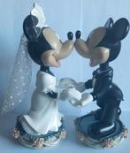 Mickey & Minnie Mouse Bobble head bruidspaar Disneyland, Verzamelen, Ophalen of Verzenden, Gebruikt, Beeldje of Figuurtje