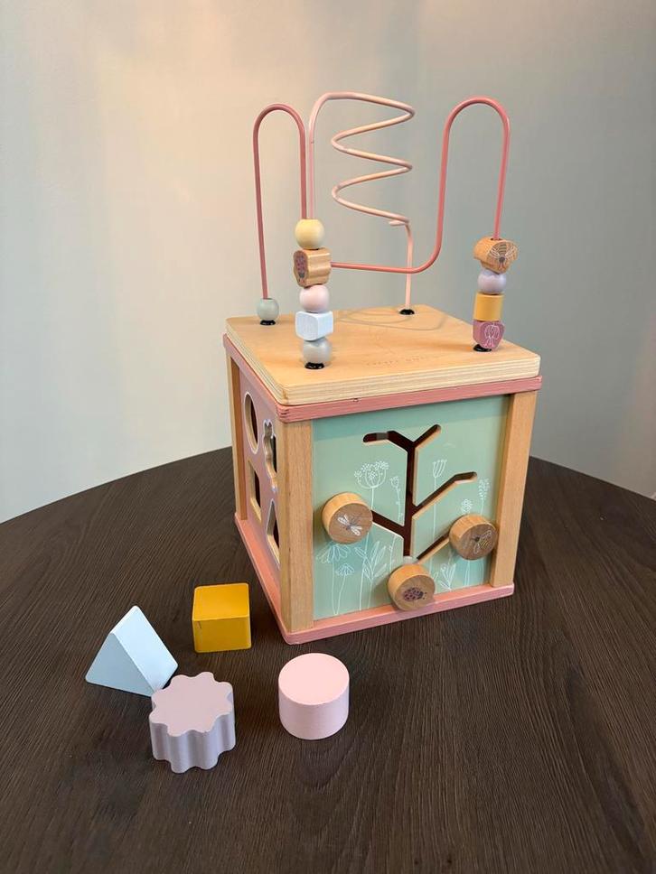 Little Dutch Kubus Activiteitenspeelgoed, Kinderen en Baby's, Speelgoed | Houten speelgoed, Zo goed als nieuw, Overige typen, Ophalen of Verzenden