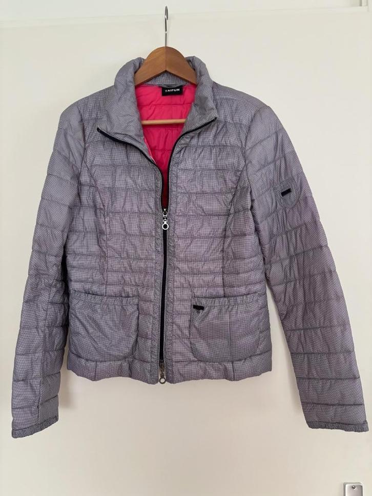 Leuke Taifun  tussenjas jas, Kleding | Dames, Jassen | Winter, Gedragen, Maat 38/40 (M), Blauw, Ophalen of Verzenden