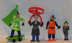 4 Vintage Inspector Gadget pvc figuurtjes 1991, Verzenden, Zo goed als nieuw