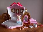 Sylvanian families roze koets/prinses/compleet, Verzamelen, Ophalen of Verzenden, Zo goed als nieuw, Poppenhuis