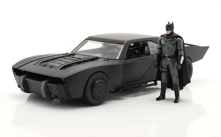 Batmobiel met verlichting, Hobby en Vrije tijd, Modelauto's | 1:18, Nieuw, Auto, Overige merken, Ophalen of Verzenden