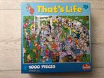 That’s life puzzel 1000 stukjes, 500 t/m 1500 stukjes, Legpuzzel, Zo goed als nieuw, Ophalen