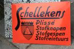 emaille plaat Schellekens Langcat Bussum, Ophalen of Verzenden