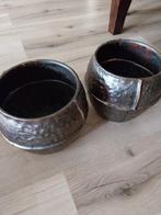 Vintage potten tekoop, Ophalen, Rond, Zo goed als nieuw, Minder dan 25 cm
