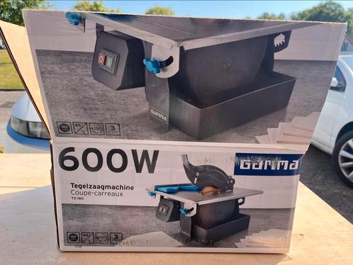 Gamma tegelzaagmachine TZ-180 | Incl bon en garantie, Doe-het-zelf en Verbouw, Gereedschap | Overige machines, Zo goed als nieuw