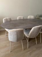 XOOON eetkamerstoelen 6 stuk crème, Huis en Inrichting, Stoelen, Ophalen, Overige kleuren, Nieuw, Stof