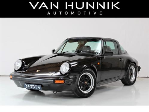 Porsche 911 3.0 Carrera Targa Matching | Herritage certifica, Auto's, Oldtimers, Bedrijf, Te koop, Lederen bekleding, Metallic lak