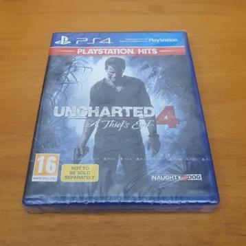 NIEUW GESEALD | PS4 | Uncharted 4 A Thief's End beschikbaar voor biedingen