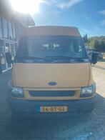 Ford Transit 2.4 TDdi 350M DC bubbel cabine lang hoog  2005, Auto's, Zwart, Origineel Nederlands, Bedrijf, 115 pk