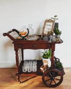 Drankenkar/serveerkar, Ophalen