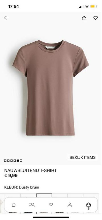 Nauwsluitend T-shirts H&M zie beschrijving beschikbaar voor biedingen