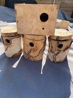 Parkieten broedhokken, Ophalen of Verzenden, Zo goed als nieuw, Hout, Vogelkooi