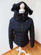 F28 ZARA jas capuchon in kraag blauw M past voor 36, Kleding | Dames, Jassen | Winter, Blauw, Zara, Ophalen of Verzenden, Zo goed als nieuw