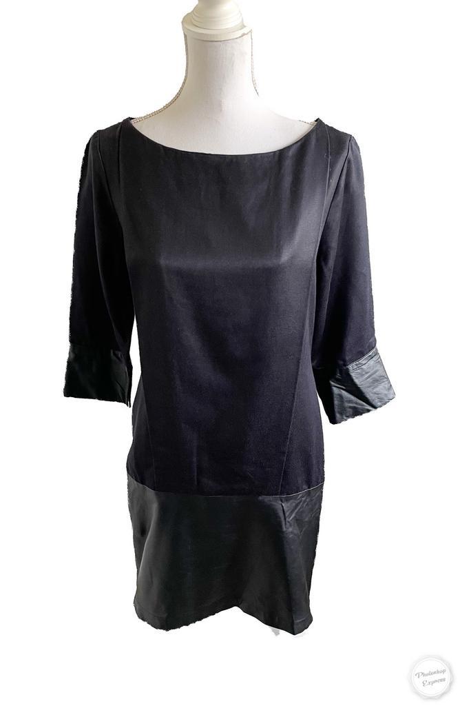 Mooie jurk van Tony Cohen 38, Kleding | Dames, Jurken, Gedragen, Maat 38/40 (M), Zwart, Boven de knie, Ophalen of Verzenden