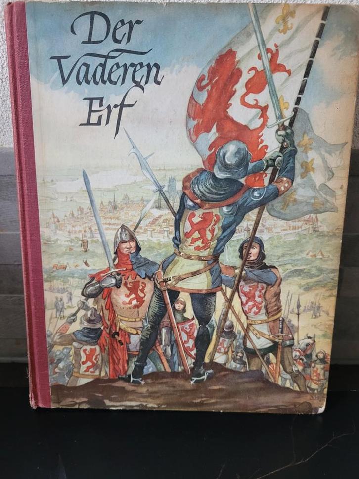 Der Vaderen Erf - J.J. Moerman, geïllustreerd, Boeken, Geschiedenis | Vaderland, Ophalen of Verzenden
