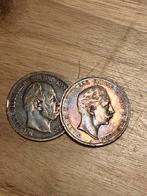 Duitse 5 Mark Zilveren Munten - Wilhelm I & II, Ophalen of Verzenden, Losse munt, Zilver