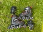 Oxelo skates maat 35-38 + knie- en elleboogbeschermers, Overige merken, Verstelbaar, Ophalen of Verzenden, Zo goed als nieuw