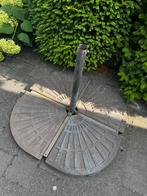Parasol tegels - tegels voor (zweef)parasol - parasol voet, Tuin en Terras, Parasols, Ophalen, Gebruikt, Minder dan 1 meter, Overige typen