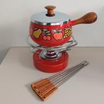 Vintage fondueset, Witgoed en Apparatuur, Fonduesets, Gebruikt, Fondueset, Ophalen of Verzenden, Onbekend