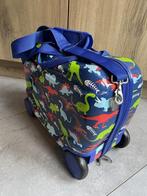 Kinderkoffer met dino's (evt. 2 stuks), Sieraden, Tassen en Uiterlijk, Koffers, Gebruikt, Hard kunststof, Minder dan 50 cm, Minder dan 35 cm