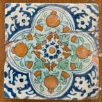 Zeldzaam kleinformaat pompadoer tegel - 17e eeuw, Antiek en Kunst, Antiek | Wandborden en Tegels, Ophalen of Verzenden