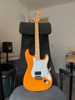 Fender player strat capri orange, Ophalen, Zo goed als nieuw, Solid body, Fender