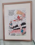 Karikatuur Dik Bruynesteyn Jan Klaassens VVV en Holland 1959, Verzamelen, Sportartikelen en Voetbal, Ophalen of Verzenden